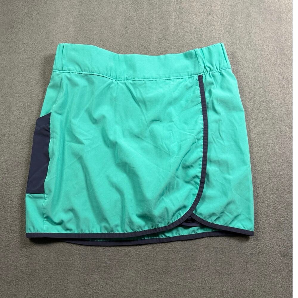 Columbia Skort‎ Womens Medium Teal Green Gray Hike Omni Shield Wrap Tennis Skirt